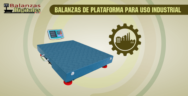Balanzas de plataforma para uso industrial