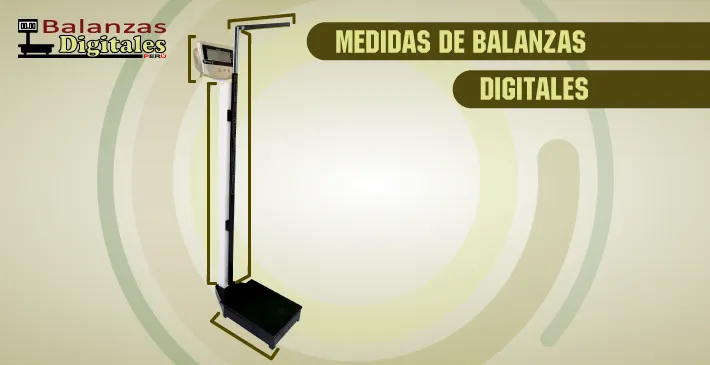 Medidas de balanzas digitales