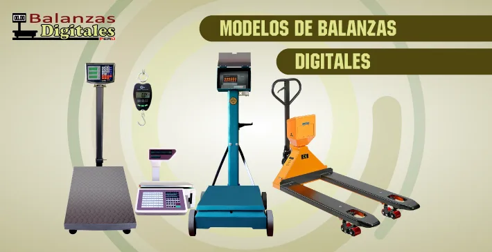 Modelos de balanzas digitales