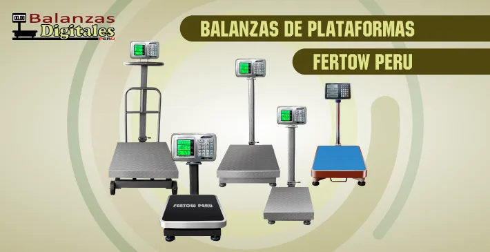 Balanzas de plataformas Fertow Perú