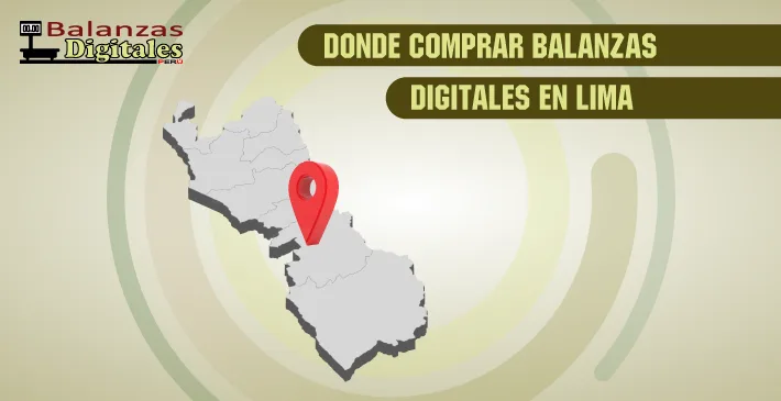 ¿Dónde comprar balanzas digitales en Lima?